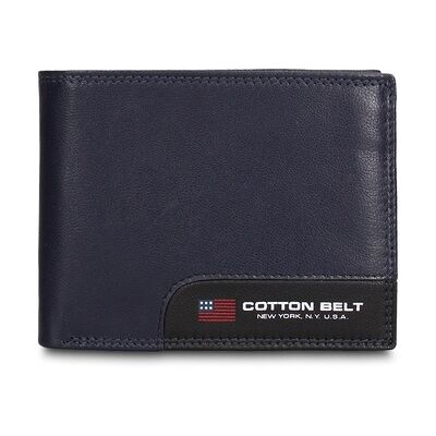 Cotton Belt Geldbörse Men Marine Einheitsgröße Cotton Belt Geldbörse Men Marine Einheitsgröße