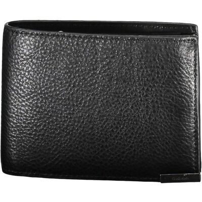 Calvin Klein Schwarze Leder Herren Geldbörse Schwarz Einheitsgröße Calvin Klein Schwarze Leder Herren Geldbörse Schwarz Einheitsgröße