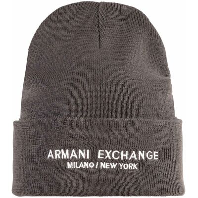 Armani Exchange Pello Mütze Grau Einheitsgröße Armani Exchange Pello Mütze Grau Einheitsgröße