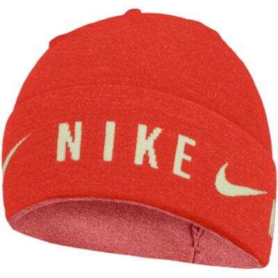 Nike - "U" Mütze, Mit Bündchen, Dri-FIT (Rot) Rot Einheitsgröße Nike - "U" Mütze, Mit Bündchen, Dri-FIT (Rot) Rot Einheitsgröße