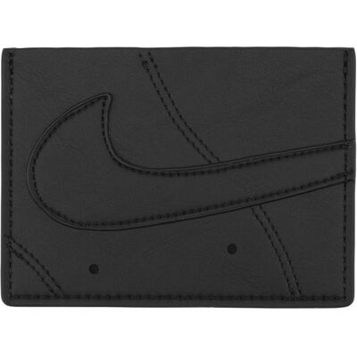 Nike - "Icon Air Force 1" Brieftasche für Karten (Schwarz) Schwarz Einheitsgröße Nike - "Icon Air Force 1" Brieftasche für Karten (Schwarz) Schwarz Einheitsgröße
