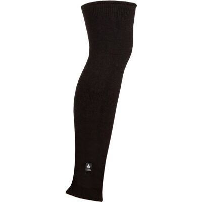 Heat Holders 1 Paar Thermo-Beinwärmer für Männer und Frauen Schwarz Einheitsgröße Heat Holders 1 Paar Thermo-Beinwärmer für Männer und Frauen Schwarz Einheitsgröße