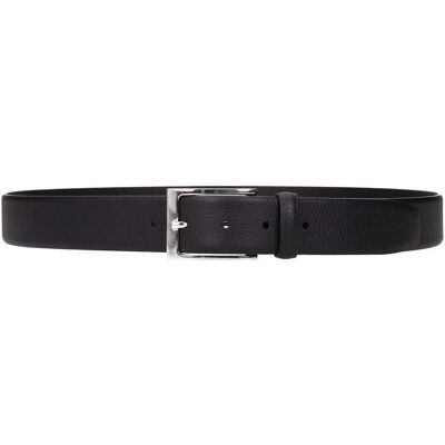A.Testoni Testoni schwarzer Leder Regular Gürtel Schwarz 115cm A.Testoni Testoni schwarzer Leder Regular Gürtel Schwarz 115cm