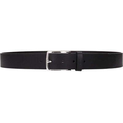 A.Testoni Testoni Schwarzer Leder Gürtel Regular Schwarz 115cm A.Testoni Testoni Schwarzer Leder Gürtel Regular Schwarz 115cm