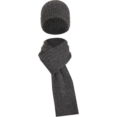Felix Hardy Set Aus Schal Und Mütze Set Aus Schal Und Mütze Dunkelgrau Einheitsgröße Felix Hardy Set Aus Schal Und Mütze Set Aus Schal Und Mütze Dunkelgrau Einheitsgröße