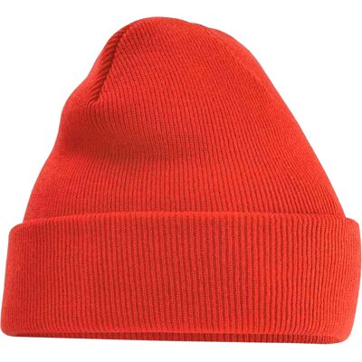 Beechfield - "Original" Mütze Mit Bündchen für Herren/Damen Unisex (Feuerrot) Rot Einheitsgröße Beechfield - "Original" Mütze Mit Bündchen für Herren/Damen Unisex (Feuerrot) Rot Einheitsgröße
