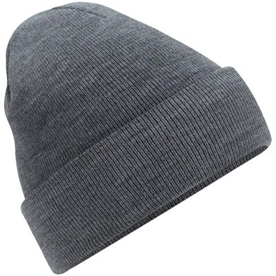 Beechfield Unisex Strickmütze für Erwachsene (Granitgrau) Grau Einheitsgröße Beechfield Unisex Strickmütze für Erwachsene (Granitgrau) Grau Einheitsgröße