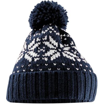 Beechfield - "Snowstar" Mütze für Herren/Damen Unisex (Dunkelblau/Weiß) Navy blau Einheitsgröße Beechfield - "Snowstar" Mütze für Herren/Damen Unisex (Dunkelblau/Weiß) Navy blau Einheitsgröße