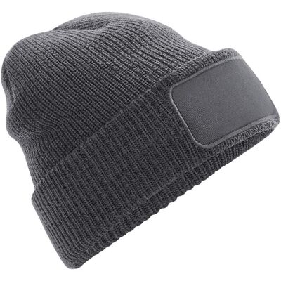 Beechfield Unisex Thinsulate-Strickmütze zum Bedrucken, für Erwachsene (Anthrazit) Schwarz Einheitsgröße Beechfield Unisex Thinsulate-Strickmütze zum Bedrucken, für Erwachsene (Anthrazit) Schwarz Einheitsgröße