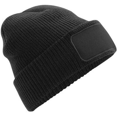 Beechfield Unisex Thinsulate-Strickmütze zum Bedrucken, für Erwachsene (Schwarz) Schwarz Einheitsgröße Beechfield Unisex Thinsulate-Strickmütze zum Bedrucken, für Erwachsene (Schwarz) Schwarz Einheitsgröße