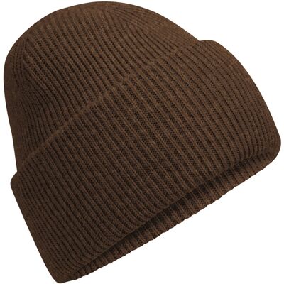 Beechfield - "Classic" Mütze Gefertigte Krone für Herren/Damen Unisex (Walnussbraun) Braun Einheitsgröße Beechfield - "Classic" Mütze Gefertigte Krone für Herren/Damen Unisex (Walnussbraun) Braun Einheitsgröße