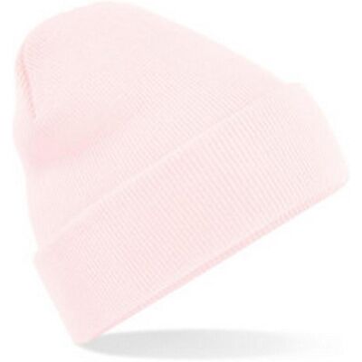 Beechfield Unisex Strickmütze für Erwachsene (Blassrosa) Rosa Einheitsgröße Beechfield Unisex Strickmütze für Erwachsene (Blassrosa) Rosa Einheitsgröße