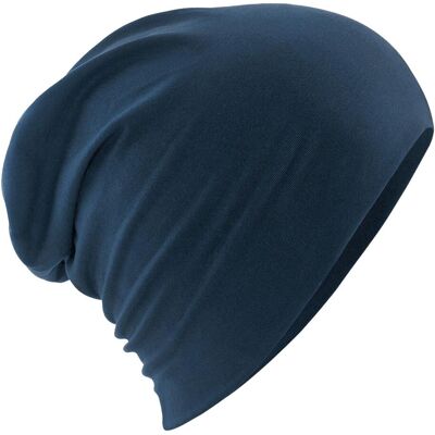 Beechfield - "Hemsedal" Schlabbermütze für Herren/Damen Unisex (Dunkelblau) Marine Einheitsgröße Beechfield - "Hemsedal" Schlabbermütze für Herren/Damen Unisex (Dunkelblau) Marine Einheitsgröße