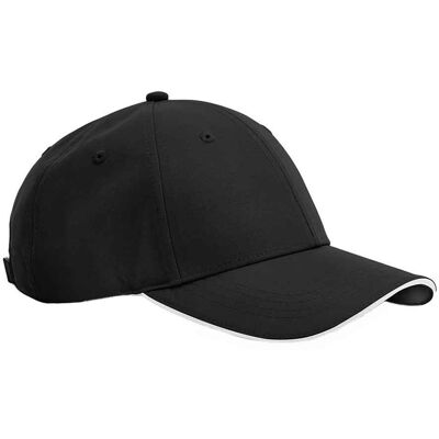 Beechfield - "Team Sports-Tech" Kappe (Schwarz/Weiß) Schwarz Einheitsgröße Beechfield - "Team Sports-Tech" Kappe (Schwarz/Weiß) Schwarz Einheitsgröße
