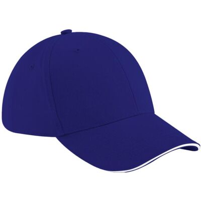 Beechfield Unisex Athleisure Baseball Kappe Baumwolle (French Blau/Weiß) Navy blau Einheitsgröße Beechfield Unisex Athleisure Baseball Kappe Baumwolle (French Blau/Weiß) Navy blau Einheitsgröße