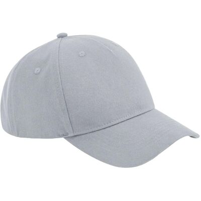 Beechfield - Baseball-Mütze 5 Segmente für Herren/Damen Unisex (Hellgrau) Grau Einheitsgröße Beechfield - Baseball-Mütze 5 Segmente für Herren/Damen Unisex (Hellgrau) Grau Einheitsgröße