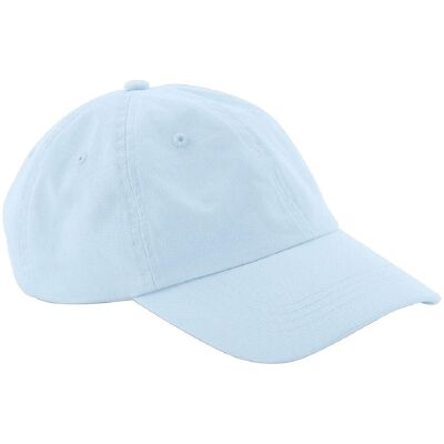 Beechfield Unisex 6 Panel Dad Kappe (Pastell Blau) Blau Einheitsgröße Beechfield Unisex 6 Panel Dad Kappe (Pastell Blau) Blau Einheitsgröße