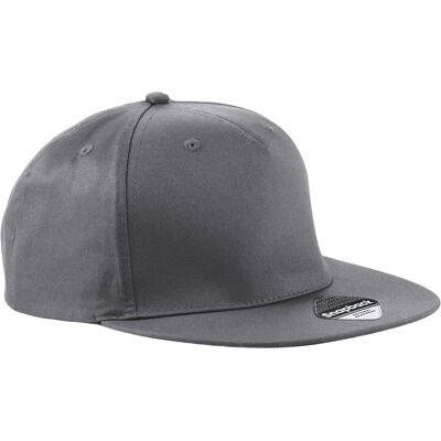 Beechfield - Snapback Mütze 5 Segmente (Graphitgrau) Grau Einheitsgröße Beechfield - Snapback Mütze 5 Segmente (Graphitgrau) Grau Einheitsgröße