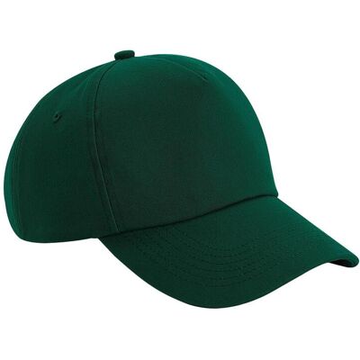 Beechfield - "Authentic" Kappe 5 Segmente für Herren/Damen Unisex (Flaschengrün) Grün Einheitsgröße Beechfield - "Authentic" Kappe 5 Segmente für Herren/Damen Unisex (Flaschengrün) Grün Einheitsgröße