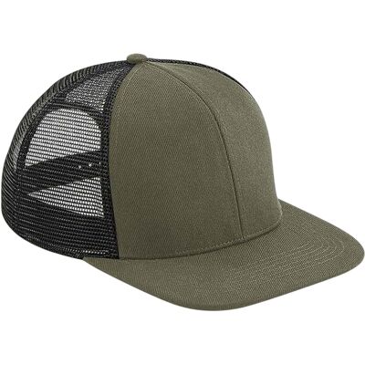 Beechfield - "Original" Trucker Cap Flacher Schirm (Olivgrün/Schwarz) Olive Einheitsgröße Beechfield - "Original" Trucker Cap Flacher Schirm (Olivgrün/Schwarz) Olive Einheitsgröße