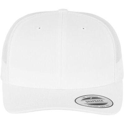 Flexfit - Trucker Cap für Herren/Damen Unisex (Weiß) Weiß Einheitsgröße Flexfit - Trucker Cap für Herren/Damen Unisex (Weiß) Weiß Einheitsgröße