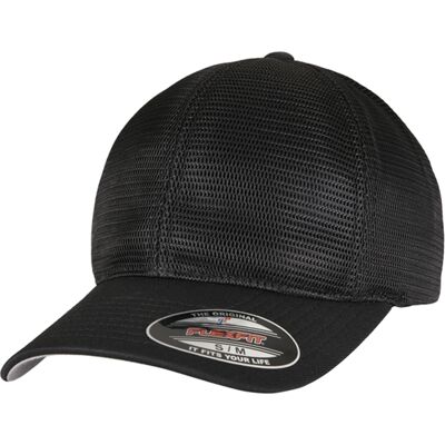 Flexfit - "360" Kappe (Schwarz) Schwarz S/M Flexfit - "360" Kappe (Schwarz) Schwarz S/M