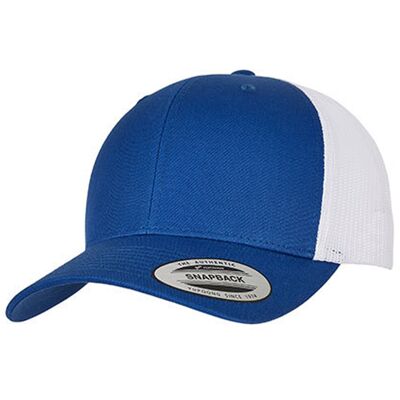 Flexfit - Trucker Cap Zweifarbig (Königsblau/Weiß) Navy blau Einheitsgröße Flexfit - Trucker Cap Zweifarbig (Königsblau/Weiß) Navy blau Einheitsgröße
