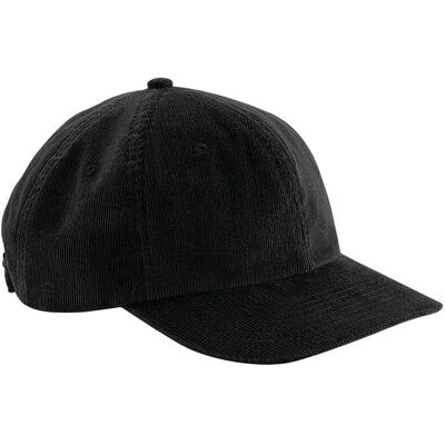 Beechfield - "Heritage" Kappe für Herren/Damen Unisex (Schwarz) Schwarz Einheitsgröße Beechfield - "Heritage" Kappe für Herren/Damen Unisex (Schwarz) Schwarz Einheitsgröße