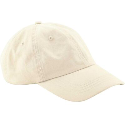 Beechfield - Baseball-Mütze Verkleidet (Natürlich) Natürlich Einheitsgröße Beechfield - Baseball-Mütze Verkleidet (Natürlich) Natürlich Einheitsgröße
