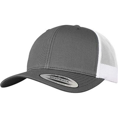 Flexfit - Trucker Cap Zweifarbig (Dunkelgrau/Weiß) Dunkelgrau Einheitsgröße Flexfit - Trucker Cap Zweifarbig (Dunkelgrau/Weiß) Dunkelgrau Einheitsgröße