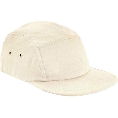 Beechfield - Baseball-Mütze 5 Segmente für Herren/Damen Unisex (Natürlich) Natürlich Einheitsgröße Beechfield - Baseball-Mütze 5 Segmente für Herren/Damen Unisex (Natürlich) Natürlich Einheitsgröße