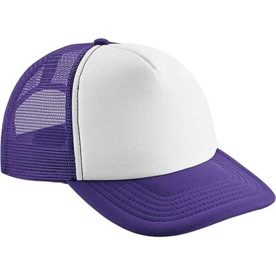 Beechfield - Trucker Cap Snapback (Violett) Lila Einheitsgröße Beechfield - Trucker Cap Snapback (Violett) Lila Einheitsgröße