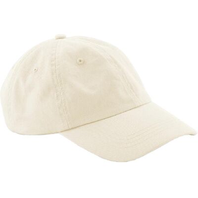 Beechfield Unisex 6 Panel Dad Kappe (Beige) Beige Einheitsgröße Beechfield Unisex 6 Panel Dad Kappe (Beige) Beige Einheitsgröße