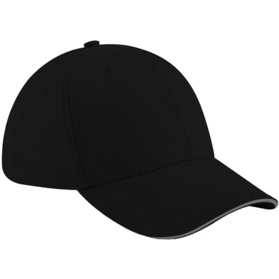 Beechfield Unisex Athleisure Baseball Kappe Baumwolle (Schwarz/Graphit) Schwarz/Dunkelgrau Einheitsgröße Beechfield Unisex Athleisure Baseball Kappe Baumwolle (Schwarz/Graphit) Schwarz/Dunkelgrau Einheitsgröße