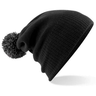 Beechfield - Mütze für Herren/Damen Unisex (Schwarz/Graphit) Schwarz/Dunkelgrau Einheitsgröße Beechfield - Mütze für Herren/Damen Unisex (Schwarz/Graphit) Schwarz/Dunkelgrau Einheitsgröße