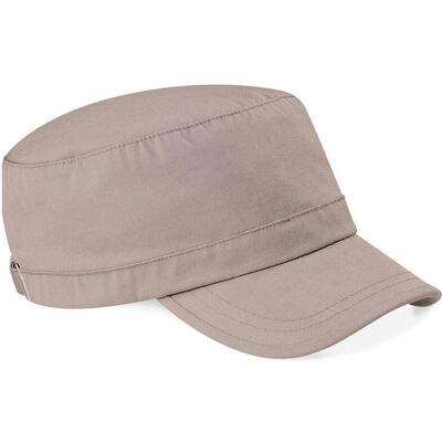 Beechfield - Armeemütze für Herren/Damen Unisex (Steingrau) Grau Einheitsgröße Beechfield - Armeemütze für Herren/Damen Unisex (Steingrau) Grau Einheitsgröße