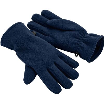 Beechfield - Handschuhe, Fleece recyceltes Material (Dunkelblau) Marine S/M Beechfield - Handschuhe, Fleece recyceltes Material (Dunkelblau) Marine S/M