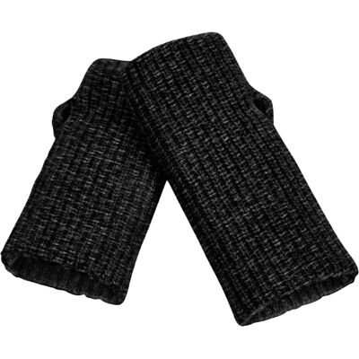 Beechfield - Colour Pop-Fingerlose Handschuhe, Jerseyware (Schwarz) Schwarz Einheitsgröße Beechfield - Colour Pop-Fingerlose Handschuhe, Jerseyware (Schwarz) Schwarz Einheitsgröße
