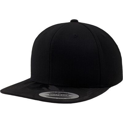 Flexfit - Snapback Mütze (Schwarz) Schwarz Einheitsgröße Flexfit - Snapback Mütze (Schwarz) Schwarz Einheitsgröße