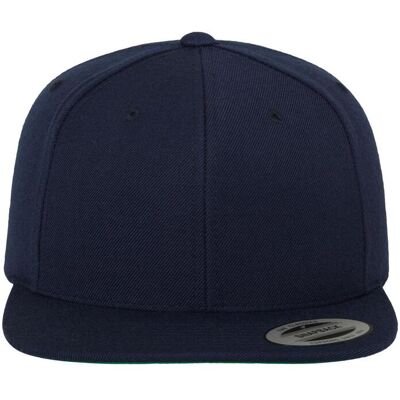 Flexfit - "Classic" Snapback Mütze für Herren/Damen Unisex (Marineblau) Marine Einheitsgröße Flexfit - "Classic" Snapback Mütze für Herren/Damen Unisex (Marineblau) Marine Einheitsgröße