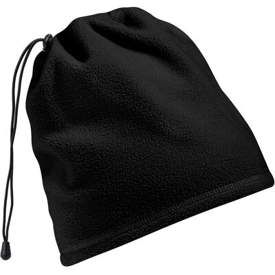 Beechfield - Snood-Kappe Suprafleece für Herren/Damen Unisex (Schwarz) Schwarz Einheitsgröße Beechfield - Snood-Kappe Suprafleece für Herren/Damen Unisex (Schwarz) Schwarz Einheitsgröße