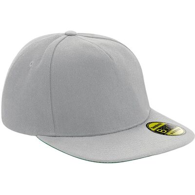 Beechfield - "Original" Snapback Mütze Flacher Schirm für Herren/Damen Unisex (Grau) Grau Einheitsgröße Beechfield - "Original" Snapback Mütze Flacher Schirm für Herren/Damen Unisex (Grau) Grau Einheitsgröße