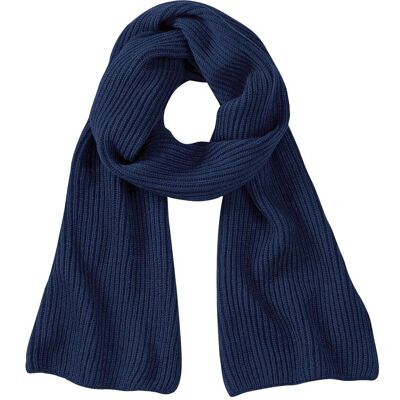Beechfield - "Metro" Schal für Herren/Damen Unisex (Dunkelblau) Marine Einheitsgröße Beechfield - "Metro" Schal für Herren/Damen Unisex (Dunkelblau) Marine Einheitsgröße