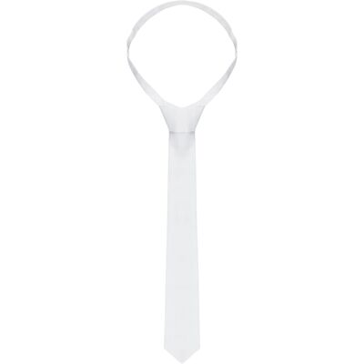 Karlowsky - Krawatte für Herren/Damen Unisex (Weiß) Weiß Einheitsgröße Karlowsky - Krawatte für Herren/Damen Unisex (Weiß) Weiß Einheitsgröße