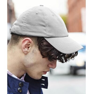 Beechfield Unisex Authentic 6 Panel Baseball Kappe (Hellgrau) Grau Einheitsgröße Beechfield Unisex Authentic 6 Panel Baseball Kappe (Hellgrau) Grau Einheitsgröße