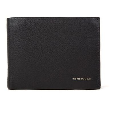Momo Design Geldbörse Schwarz Schwarz Einheitsgröße Momo Design Geldbörse Schwarz Schwarz Einheitsgröße