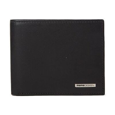 Momo Design Geldbörse Schwarz Schwarz Einheitsgröße Momo Design Geldbörse Schwarz Schwarz Einheitsgröße