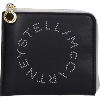 Stella McCartney schwarze Lederbörse Schwarz Einheitsgröße Stella McCartney schwarze Lederbörse Schwarz Einheitsgröße