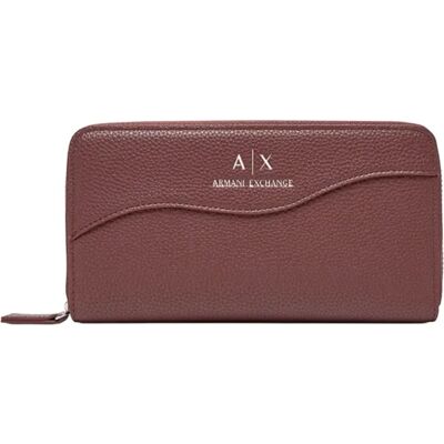 Armani Exchange Signature Damen-Geldbörse Bordo Einheitsgröße Armani Exchange Signature Damen-Geldbörse Bordo Einheitsgröße
