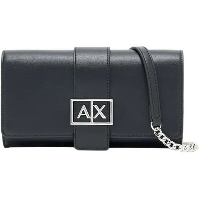 Armani Exchange Signature Damen-Geldbörse Schwarz Einheitsgröße Armani Exchange Signature Damen-Geldbörse Schwarz Einheitsgröße